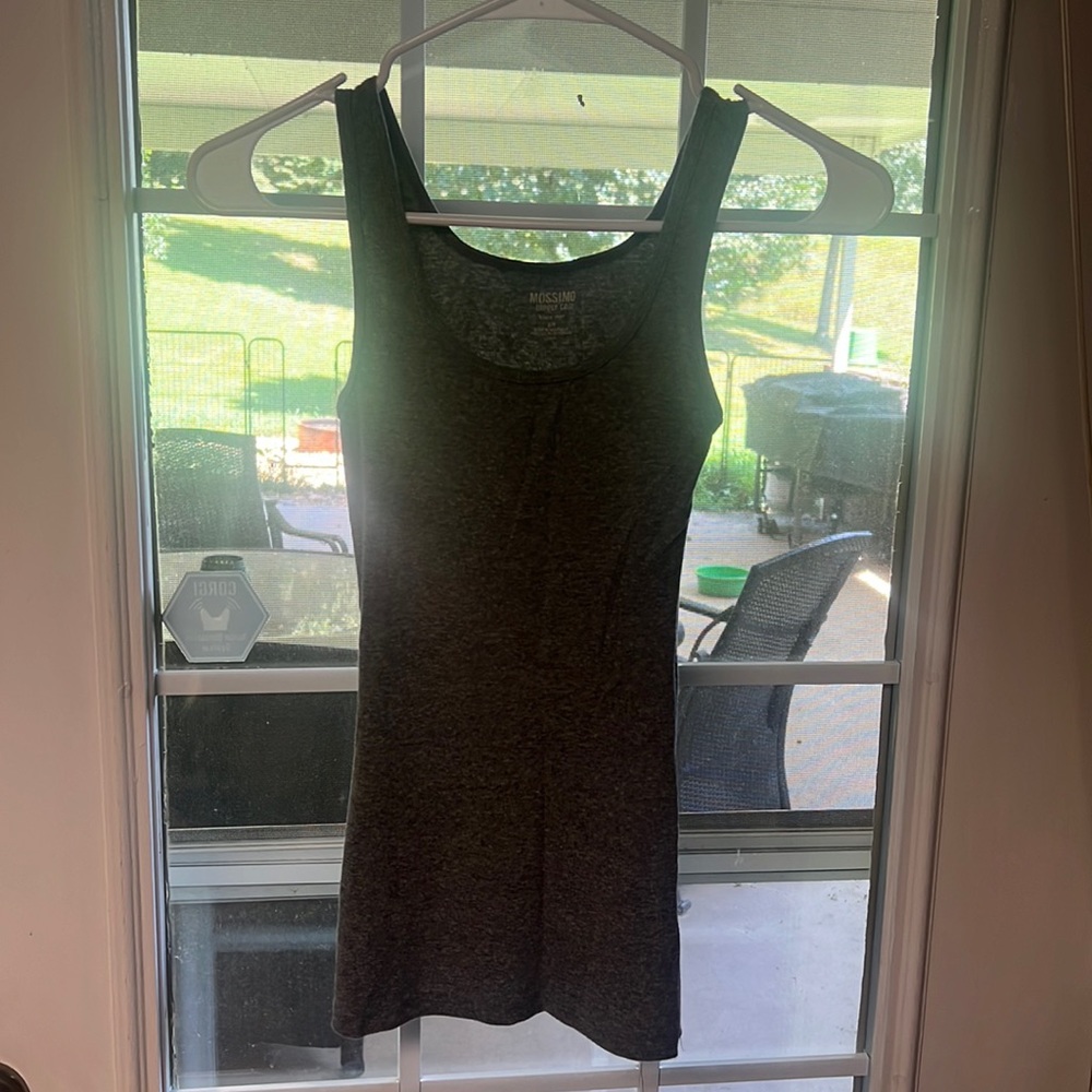 Grey tank top size small